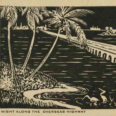 Night along Overseas Highway