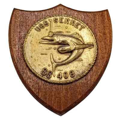 USS SENNET (SS-408) Plaque