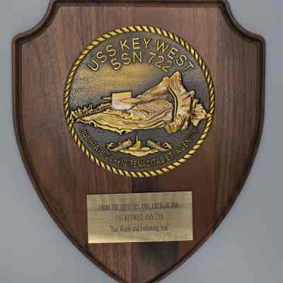 USS KEY WEST Plaque