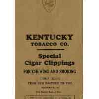 Special Cigar Clippings Bag
