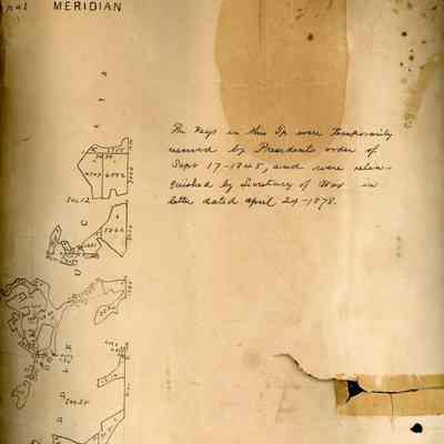 Map of Township No. 67 South of Range No. 26 East of the Principal Meridian: © Key West Art & Historical Society