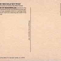          A Splash of Bougainvillea; © Key West Art & Historical Society
   