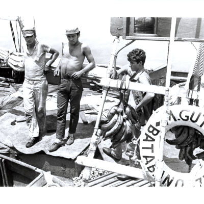 Cuban Sailors Onboard MARTIN GUTIERREZ