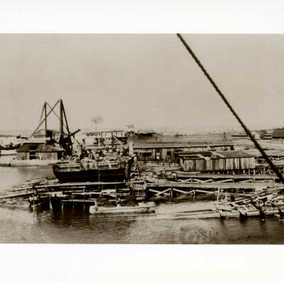 Florida East Coast Railway Camp at Boot Key