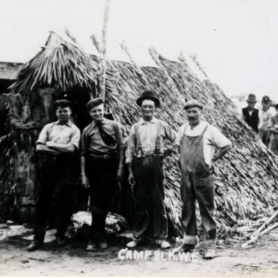 Florida East Coast Railway Workers at Camp 81