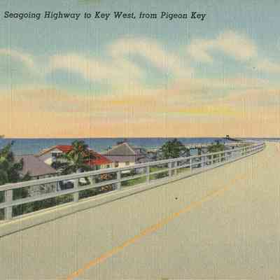 Seagoing Highway to Key West from Pigeon Key