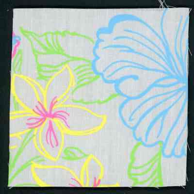 Key West Hand Print Fabrics Swatch