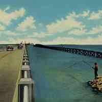 Fishing at Indian Key Bridge