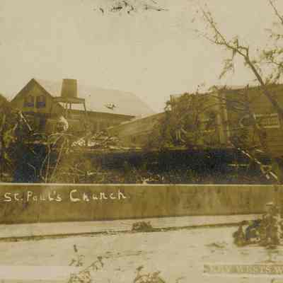 Hurricane Damage at St. Paul's Church