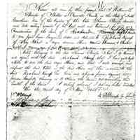 Slave Bill of Sale