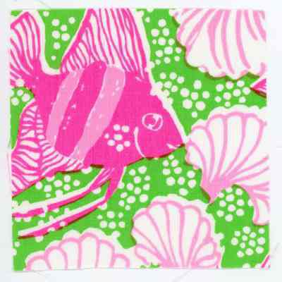 Key West Hand Print Fabrics Swatch