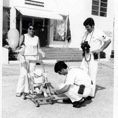 Baby at Naval Station Key West