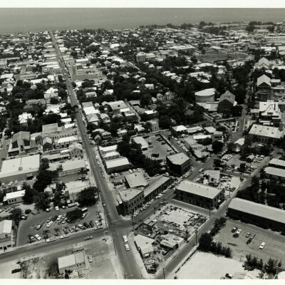 Aerial View of Mallory Square