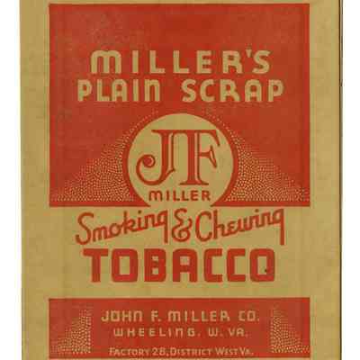 Miller's Cigar Scraps Bag