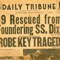 Daily Tribune 1935 Hurricane Coverage