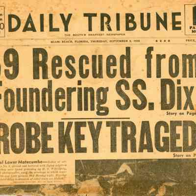 Daily Tribune 1935 Hurricane Coverage