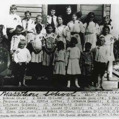 Marathon School Class Photo