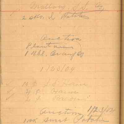 Peacon's Grocery Store Ledger: © Key West Art & Historical Society