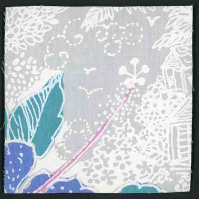 Key West Hand Print Fabrics Swatch