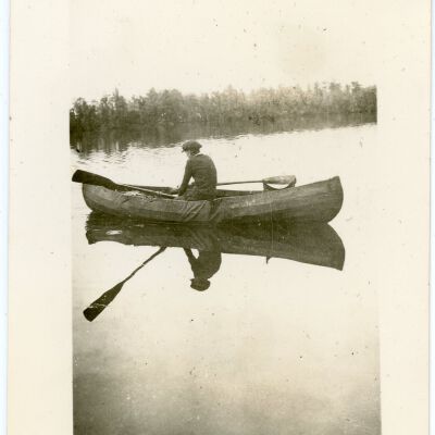 Person in a Canoe