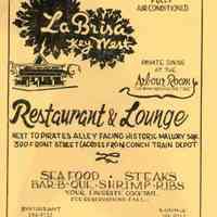 La Brisa Restaurant Menu