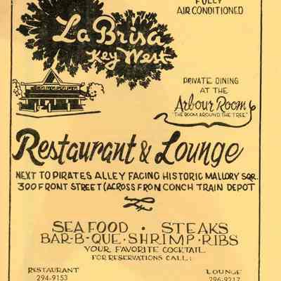 La Brisa Restaurant Menu