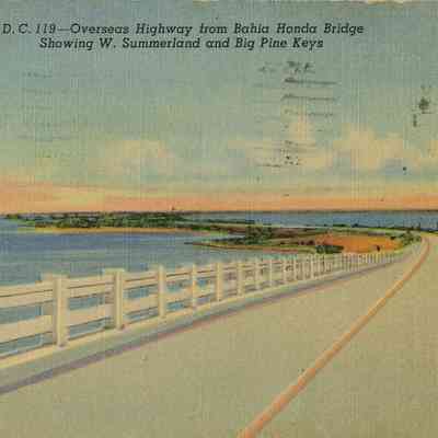 Overseas Highway from Bahia Honda Bridge