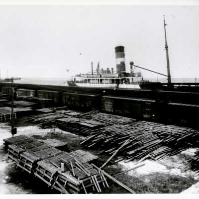 Florida East Coast Railway Station at Trumbo Point