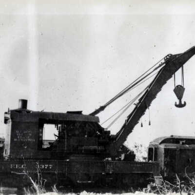 Florida East Coast Railway Crane