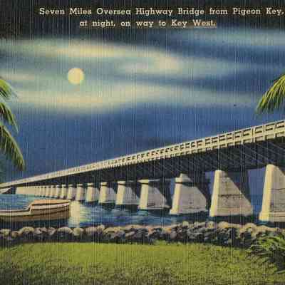 Oversea Highway Bridge from Pigeon Key