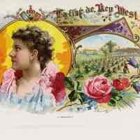 La Flor de Key West Cigar Label