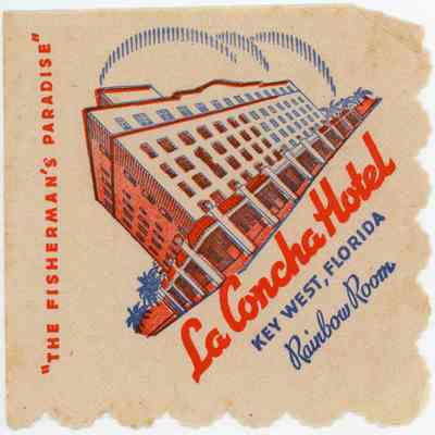 La Concha Hotel Napkin