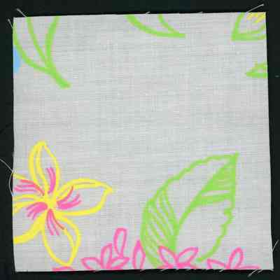 Key West Hand Print Fabrics Swatch