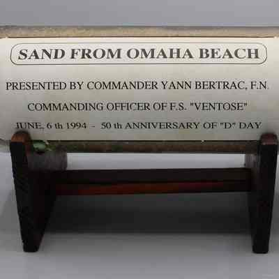 Sand from Omaha Beach