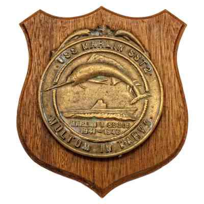 USS MARLIN (SST-2) Plaque