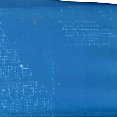Whaltonville Plat Map