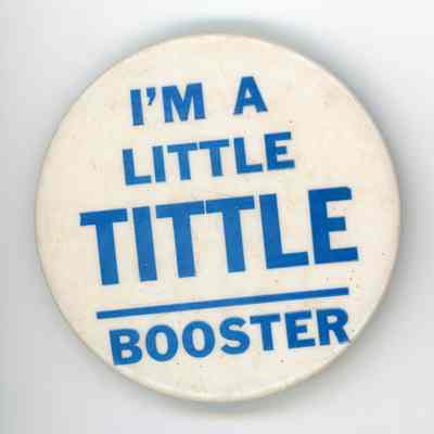 Tittle Campaign Button