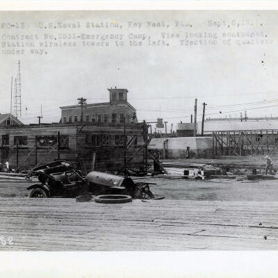 Barracks Under Construction on Naval Station Key West