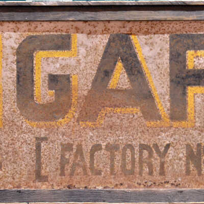 Lucignani Cigar Factory Sign