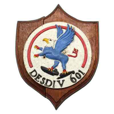 US Navy Destroyer Division 601 Plaque