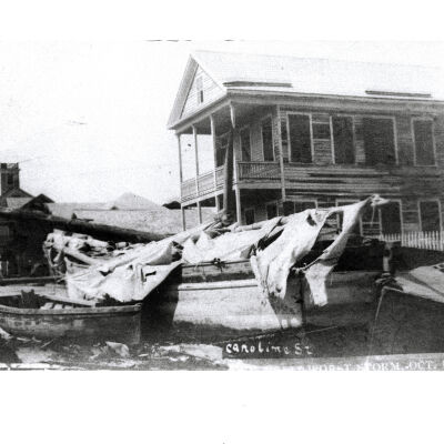 Damage After the 1909 Hurricane