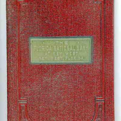 The Florida National Bank of Key West Account Book