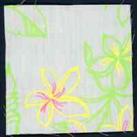 Key West Hand Print Fabrics Swatch