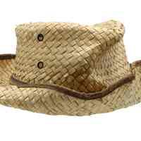 Mario Sanchez Woven Straw Hat