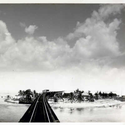 Florida East Coast Railway Approaching Pigeon Key