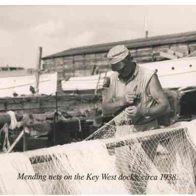 Fisherman Mending Nets