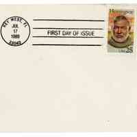 Ernest Hemingway Postage Stamp