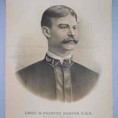 Lieut. R. Pearson Hobson, U.S.N. The Fearless Young Hero
