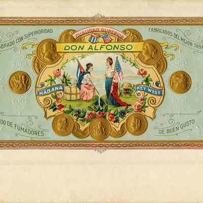 Don Alfonso Cigar Label