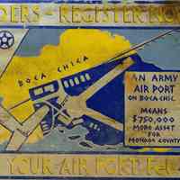 Vote for Boca Chica Airport Poster